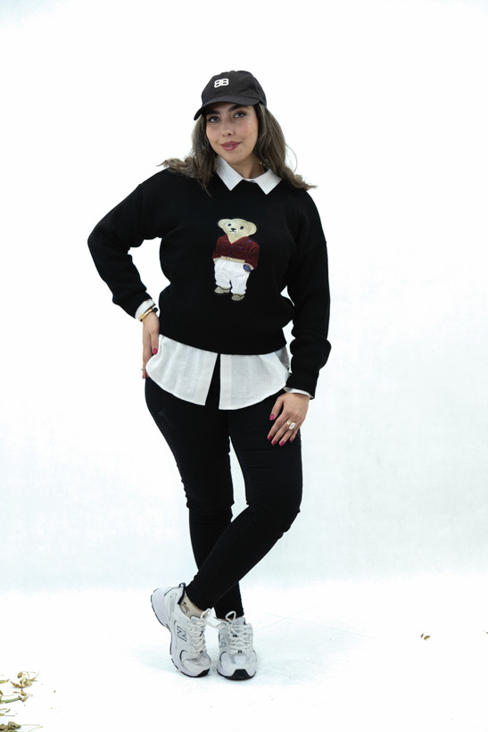 بافت تدی مشکی