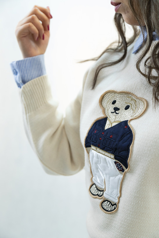 کراپ بافت تدی ترک