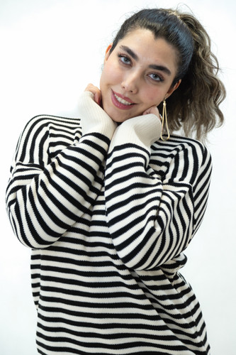 بافت راه راه زنانه