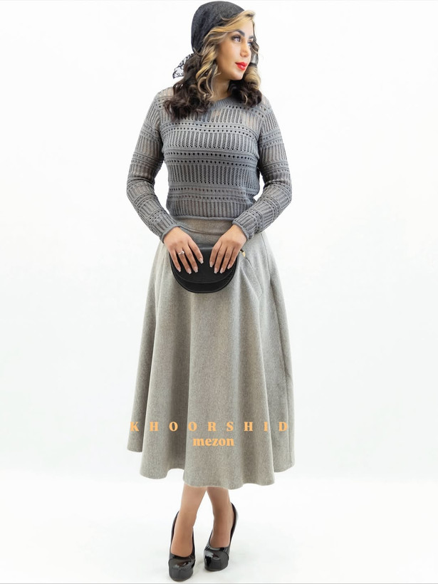 بلوزقلاب بافی طوسی