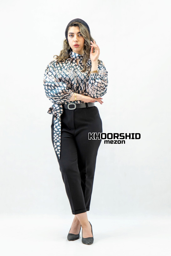 شومیز گره ای پوست ماری