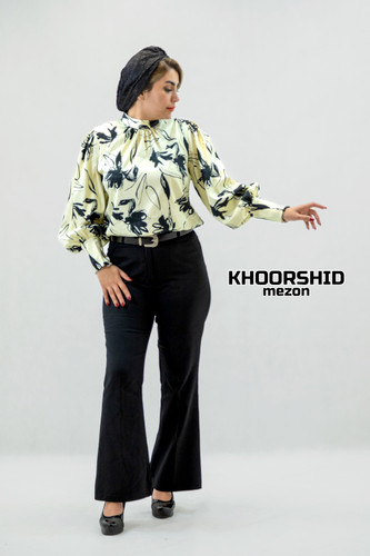 شومیز مجلسی یقه فرنچ