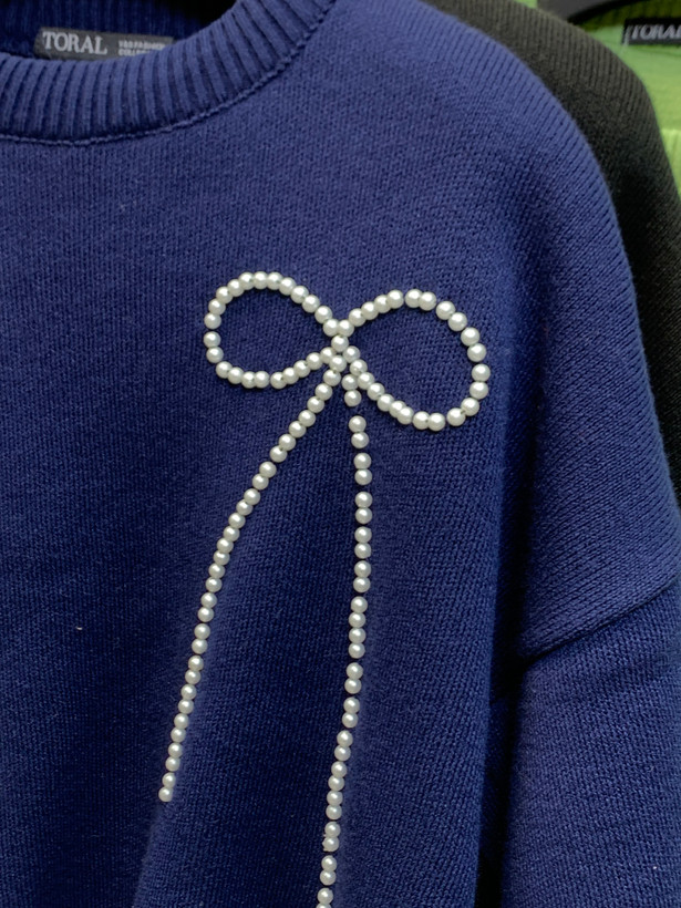 بافت مروارید دوزی پینترستی