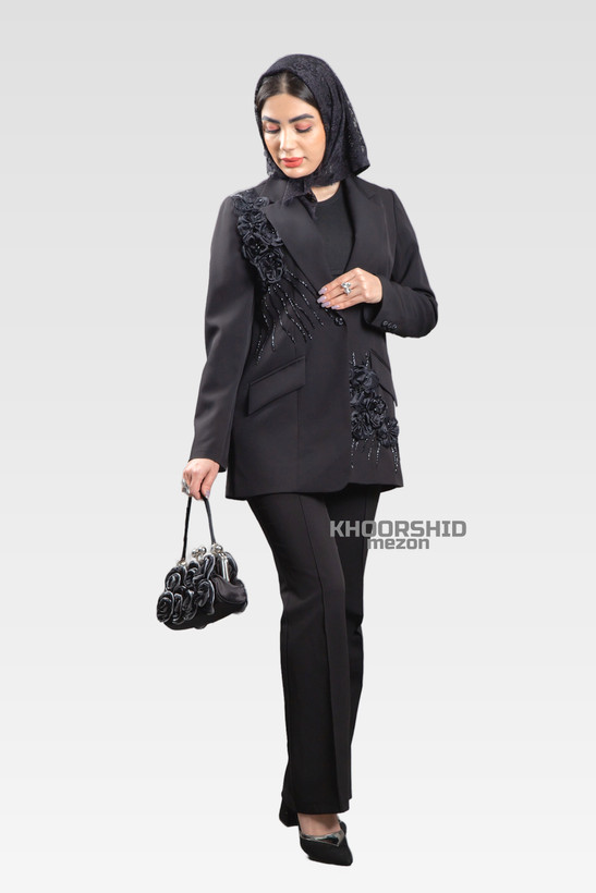 کت مشکی مجلسی جدید