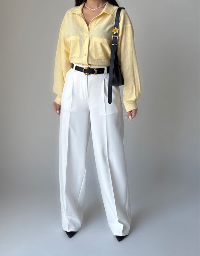 شومیز لیمویی