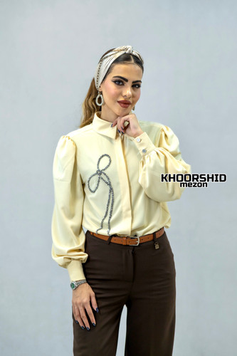 شومیز مجلسی طرح پاپیون