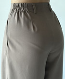 شلوار بگ پیله دار رنگ نسکافه ای