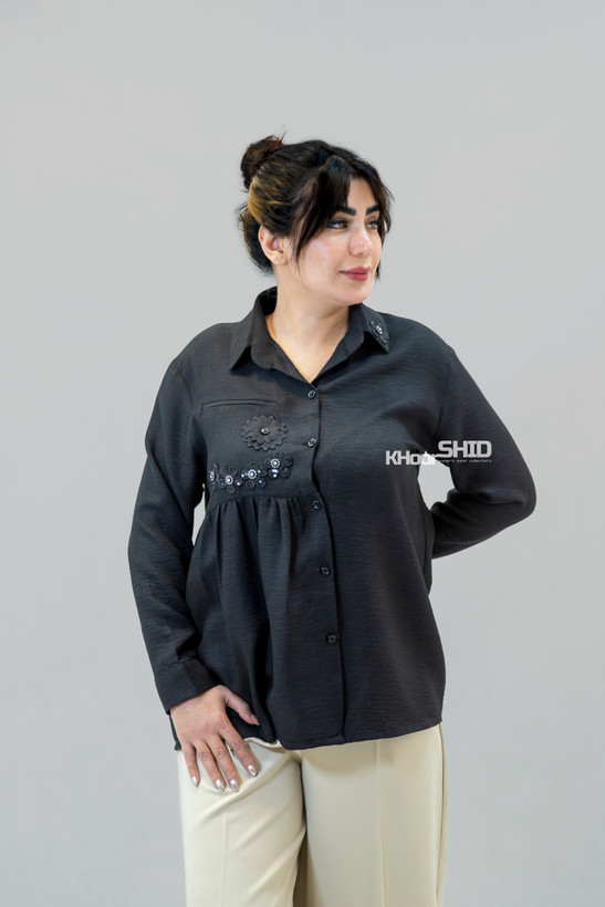 شومیز مجلسی زنانه مشکی