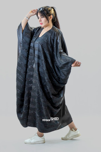 عبا زنانه ساتن مجلسی