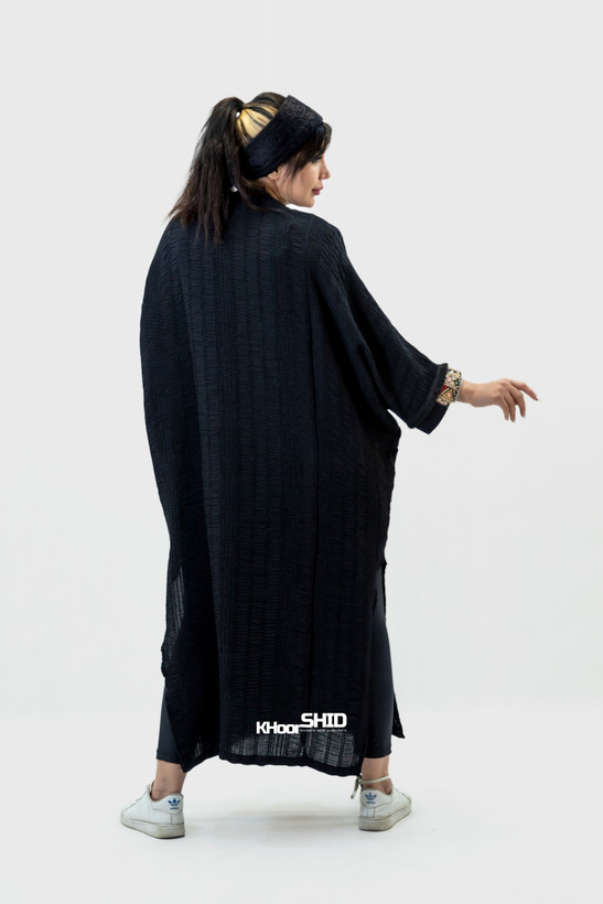 کفتان کوک دوزی مشکی