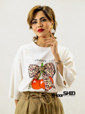 ست تیشرت وشلوار طرح cherry
